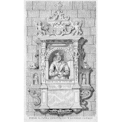 Pomnik ks. Pawła Głogowskiego w katedrze płockiej / "POMNIK Ks. PAWŁA GŁOGOWSKIEGO W KATEDRZE PŁOCKIEJ."