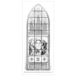 "Okno malowane na szkle przez hr. Maryą Łubieńską, w kościele św. Jana w Warszawie. 470"