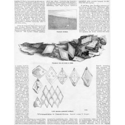 "Wykopaliska w Jasnéj-Górce. Rysował z natury T. Dowgird. Przecięcie Kurhanu. Przedmioty tak jak leżały w ziemi. Części pancerza
