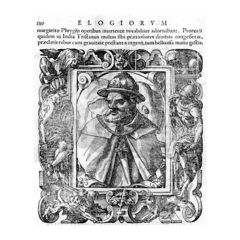 "Tristanus Acunius Lusitanus."