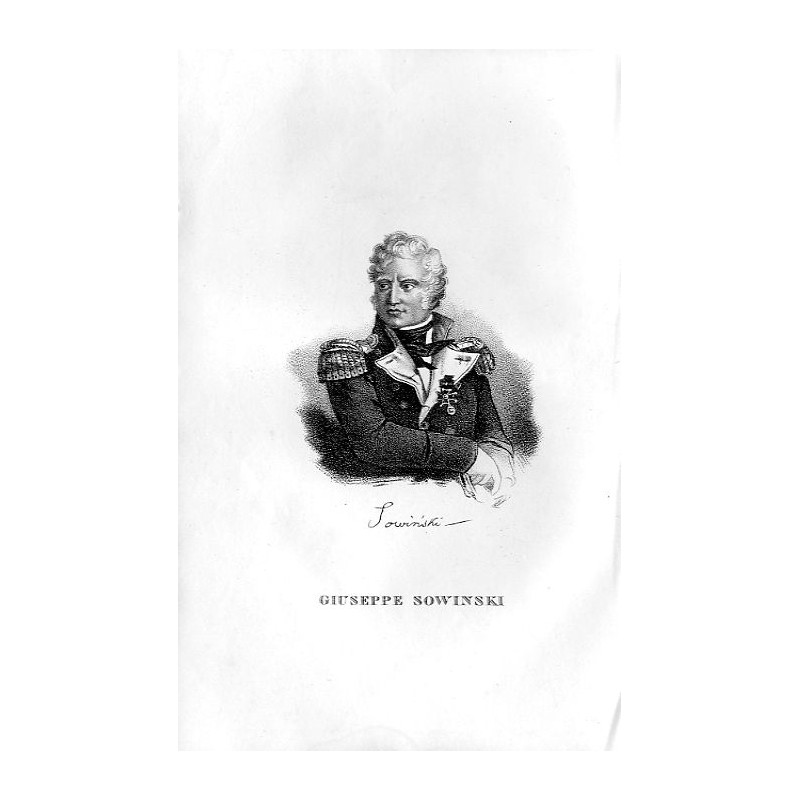 Józef Sowiński / "GIUSEPPE SOWINSKI"