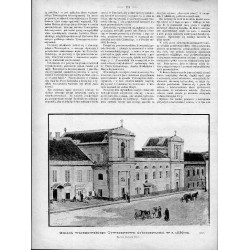"Gmach warszawskiego Towarzystwa dobroczynności w r. 1839-m. Rysował Ksawery Pillati. (3077)"