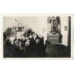 Kościół w Nowym Sączu w czasie wizyty biskupa tarnowskiego Franciszka Lisowskiego