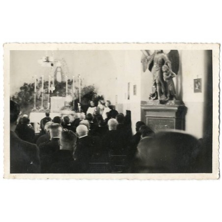 Kościół w Nowym Sączu w czasie wizyty biskupa tarnowskiego Franciszka Lisowskiego