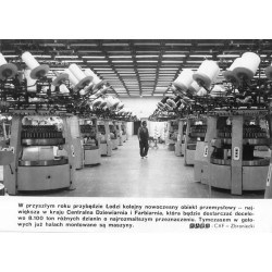 "W przyszłym roku przybędzie Łodzi kolejny nowoczesny obiekt przemysłowy - największa w kraju Centralna Dziewiarnia i Farbiarnia