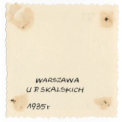 "Warszawa u p. Skalskich. 1935r."