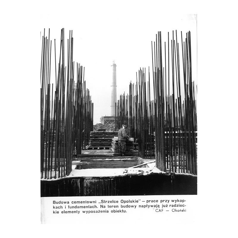 "Budowa cementowni "Strzelce Opolskie" [...] CAF - Okoński"