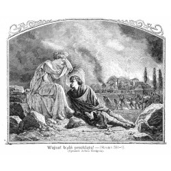 "Wojno! bądź przeklętą! [...] (Rysunek Artura Grotgera)."