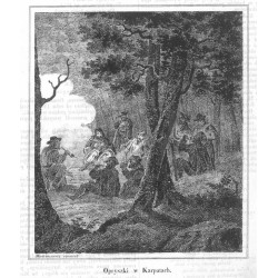 "Opryszki w Karpatach."