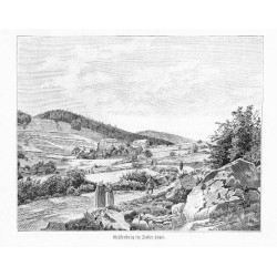 "Gräfenberg im Jahre 1840." / Jesenik, Lázně Jeseník