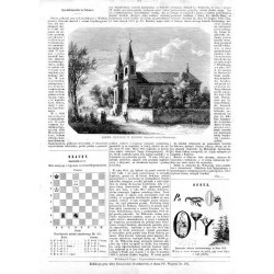 Kościół katolicki w Pskowie / "KOŚCIÓŁ KATOLICKI W PSKOWIE. (Rysował z natury Chmielewski)."