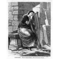 "HARFIARKA. Obraz F. Sypniewskiego, z W. O. T. Z. S. P. w K. P. (2426)"