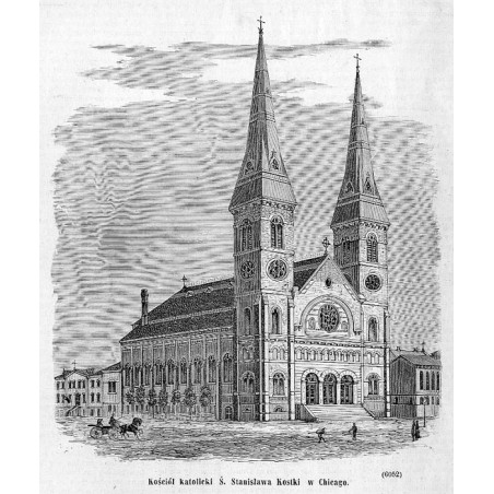 "Kościół katolicki Ś. Stanisława Kostki w Chicago. (6052)"