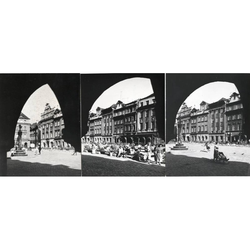 Poznań. Stary Rynek. Pierzeja wschodnia