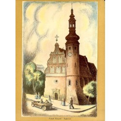 "Kościół Klarysek - Bydgoszcz" / "IV. Kościół Klarysek w Bydgoszczy. - Budowę kościoła zaczęto [...]. Rysował na kamieniu Władys