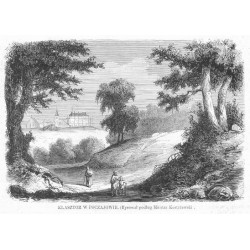 Klasztor w Poczajowie / "KLASZTOR W POCZAJOWIE. (Rysował podług Müntza Kostrzewski."