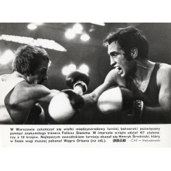 "W Warszawie zakończył się wielki międzynarodowy turniej bokserski poświęcony pamięci znakomitego trenera Feliksa Stamma [...] N