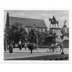"Breslau. Schweidnitzerstraße mit Kaiser-Wilhelm-Denkmal"