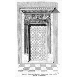 "Drzwi Zamku Królewskiego na Wawelu. Rysował S. Odrzywolski. (6367)"