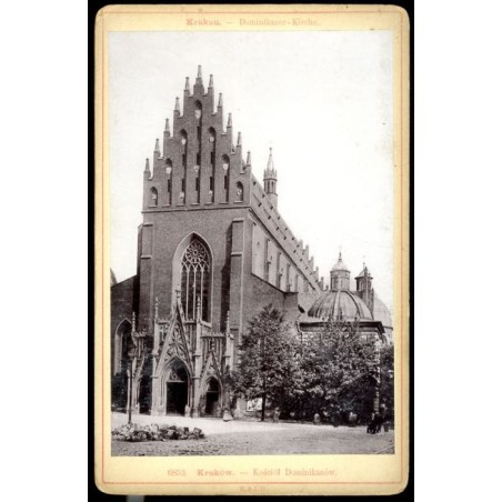 "6853. Kraków. - Kościół Dominikanów. Krakau. - Dominikaner-Kirche."