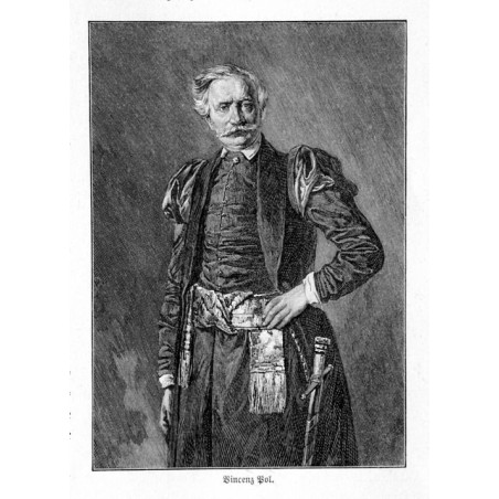 "Vincenz Pol." / "Vincenz Pol nach dem Bild von A. Raczyński (1862) im National-Museum zu Krakau"