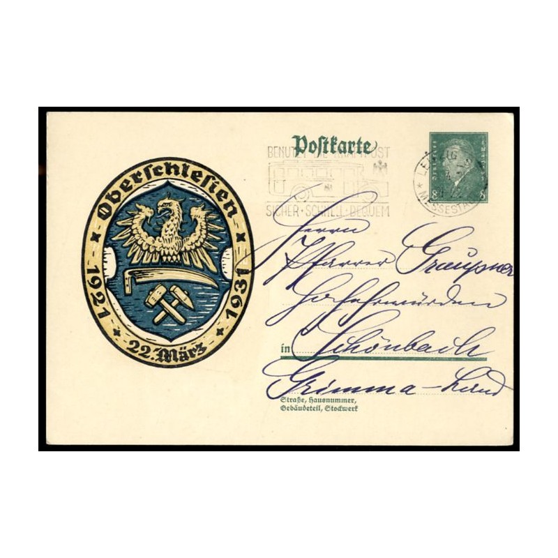 "Oberschlesien 1921-1931 22. März"