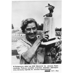 "W Bydgoszczy odbył się XXIII Memoriał Janusza Kusocińskiego. Podczas zawodów wręczono Jadwidze Jędrzejowskiej doroczną nagrodę