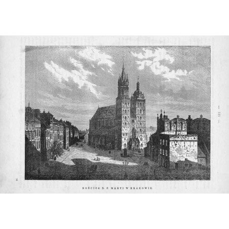 Kościół Mariacki w Krakowie / "KOŚCIOŁ N. P. MARYI W KRAKOWIE."