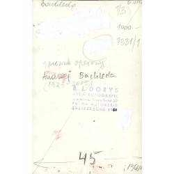 Andrzej Bachleda-Curuś / "Bachleda [...]"