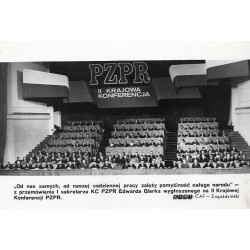 "[...] na II Krajowej Konferencji PZPR. KAW-CAF - Zagoździński"