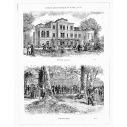 Ogród Zoologiczny w Warszawie / "OGRÓD ZOOLOGICZNY W WARSZAWIE. Widok ogólny. (434). Zwierzyniec. (435)"