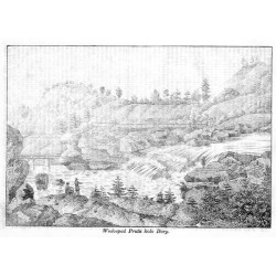 "Wodospad Prutu koło Dory."