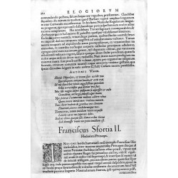 "Franciscus Sfortia II. Mediolani Princeps"