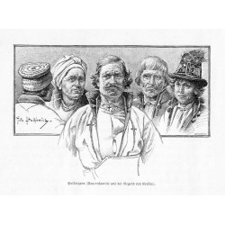 "Volkstypen (Bauernfamilie aus der Gegend Krakau)."