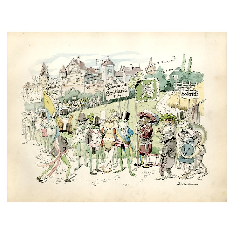 Aufstellung des Zuges / "VII. AUFSTELLUNG DES ZUGES."