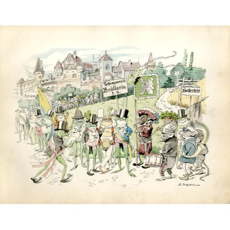 Aufstellung des Zuges / "VII. AUFSTELLUNG DES ZUGES."