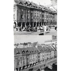Poznań. Stary Rynek z kamienicami budników