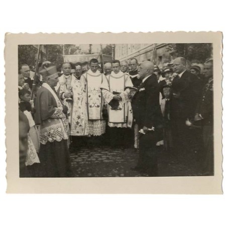 Biskup tarnowski Franciszek Lisowski w Nowym Sączu