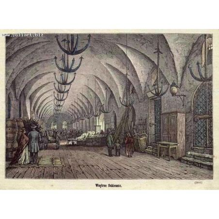 "Kraków. Wnętrze Sukiennic. (2015)"