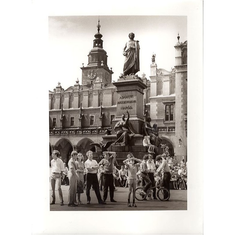 "Kraków: Pomnik A. Mickiewicza"