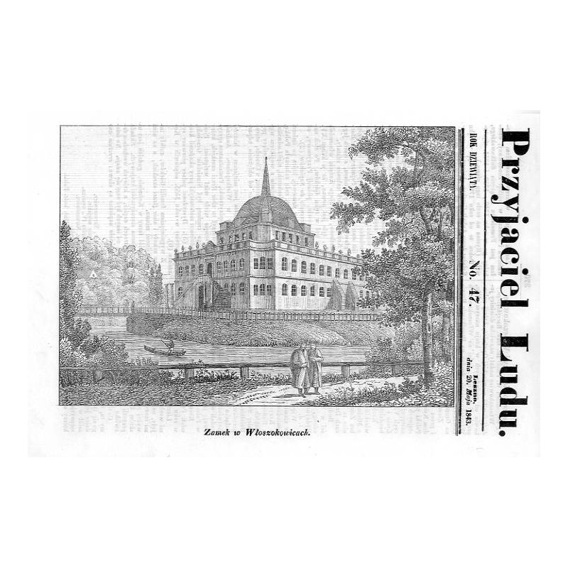 "Zamek w Włoszokowicach."