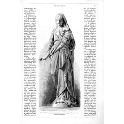 "Statua Najświętszéj Marji Niepokalanego Poczęcia [...] dzieło A. Pruszyńskiego."