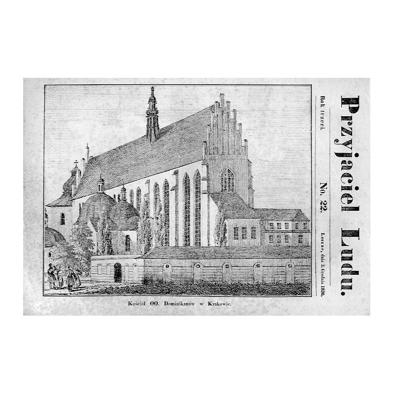 "Kościół OO. Dominikanów w Krakowie."