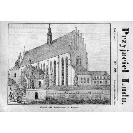 "Kościół OO. Dominikanów w Krakowie."