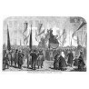 "Uwieńczenie pomnika Kopernika w Warszawie d. 19 lutego 1873 r. (Rysował Ks. Pillati)."