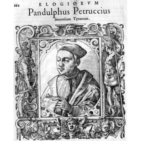"Pandulphus Petruccius Senensium Tyrannus."