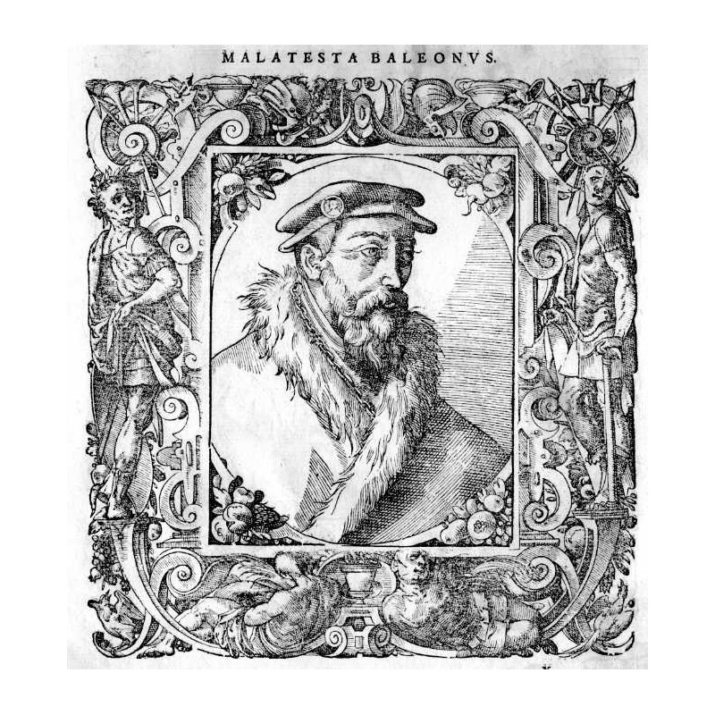 [1] "MALATESTA BALEONVS." [2] "HORATIVS BALEONVS."