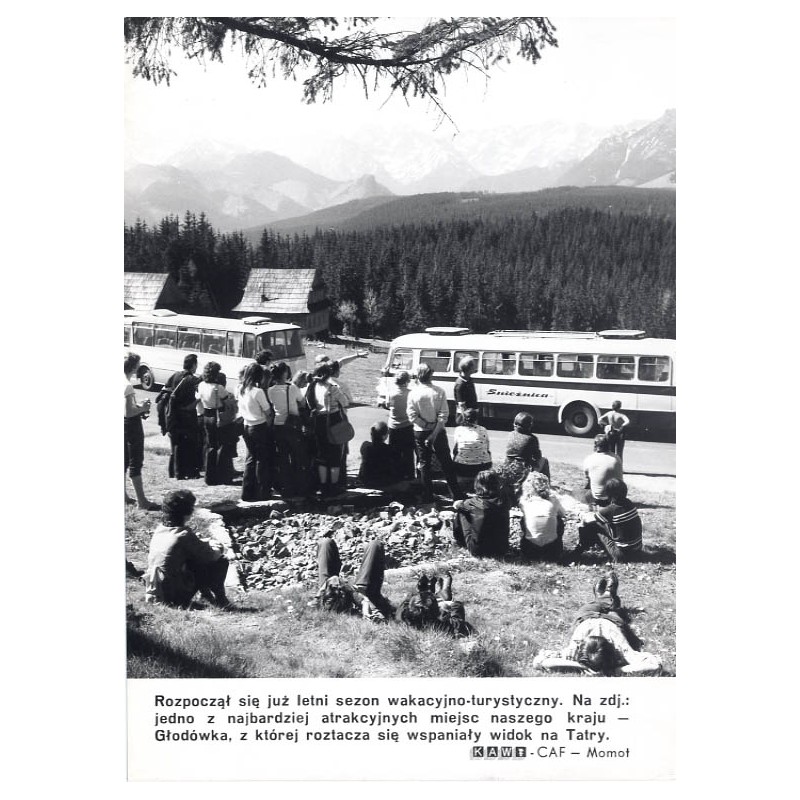 "[...] Głodówka, z której roztacza się wspaniały widok na Tatry. KAW-CAF - Momot"