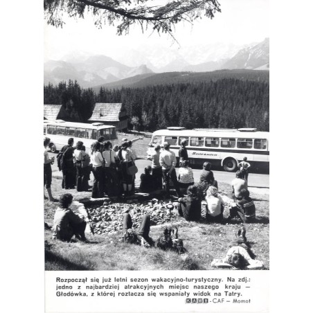 "[...] Głodówka, z której roztacza się wspaniały widok na Tatry. KAW-CAF - Momot"