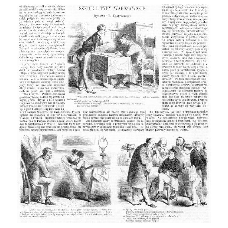 [1] "Wujaszku, interes kokosowy! [...]" [2] "Mężu! dziś do teatru albo do Renza... [...]" [3] "Oj! oj! Coś mnie pali... [...]"